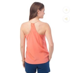 Southern Tide Chloe Silk Cami in Mai Tai